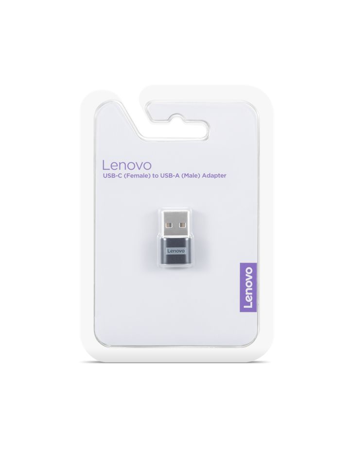 Lenovo USB-C Female to USB-A Male Adapter