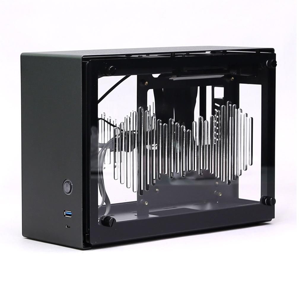 Zalman M2 Mini Tempered Glass Grey