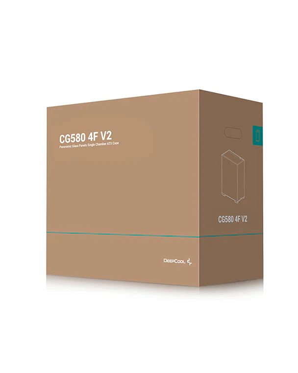 DeepCool CG580 4F V2 Tempered Glass Black