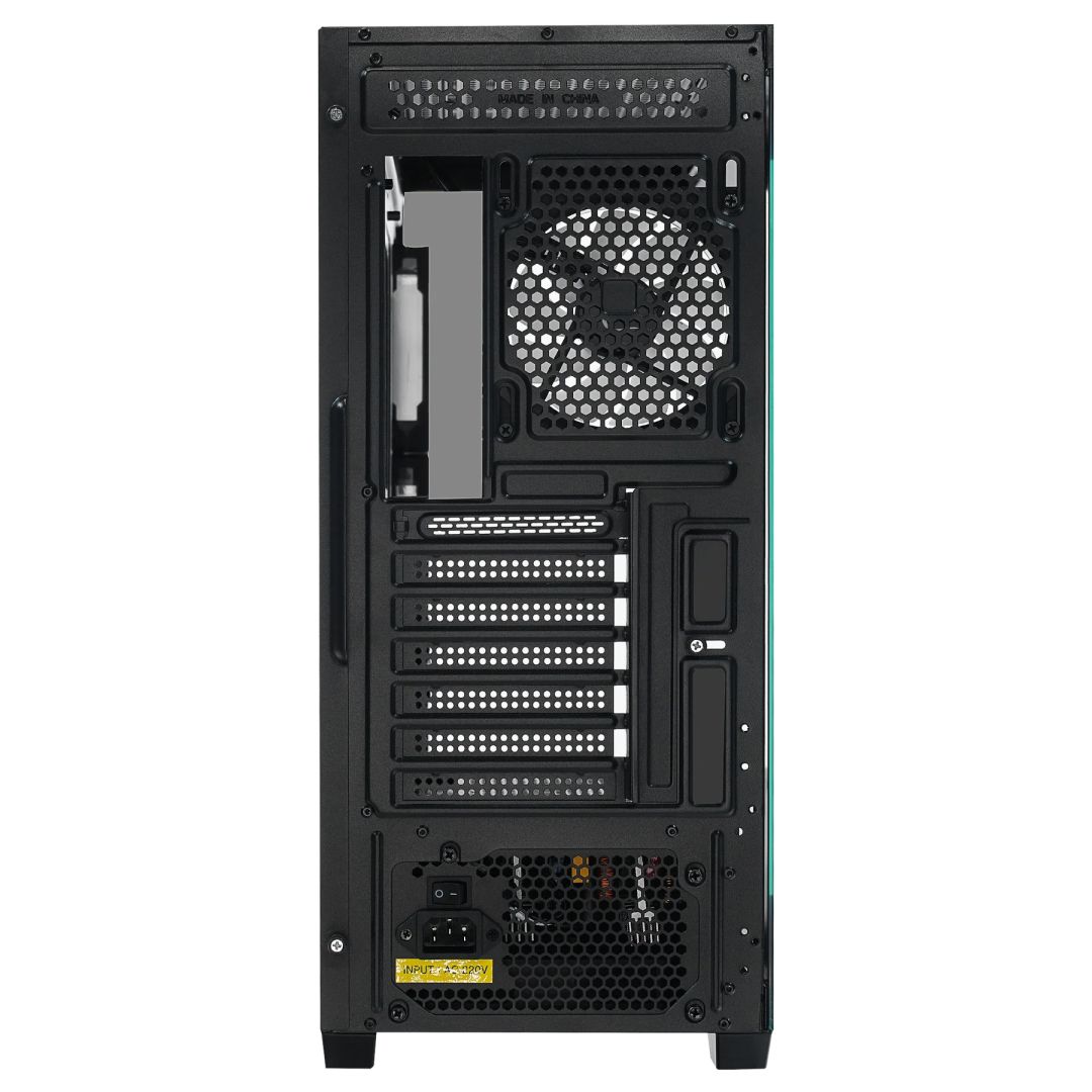 Rampage Hydra V4 RGB Tempered Glass Black