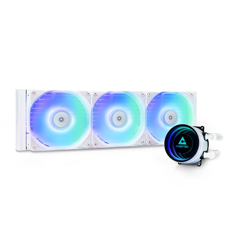 Chieftec Iceberg 360 RGB AiO CPU Cooler White 