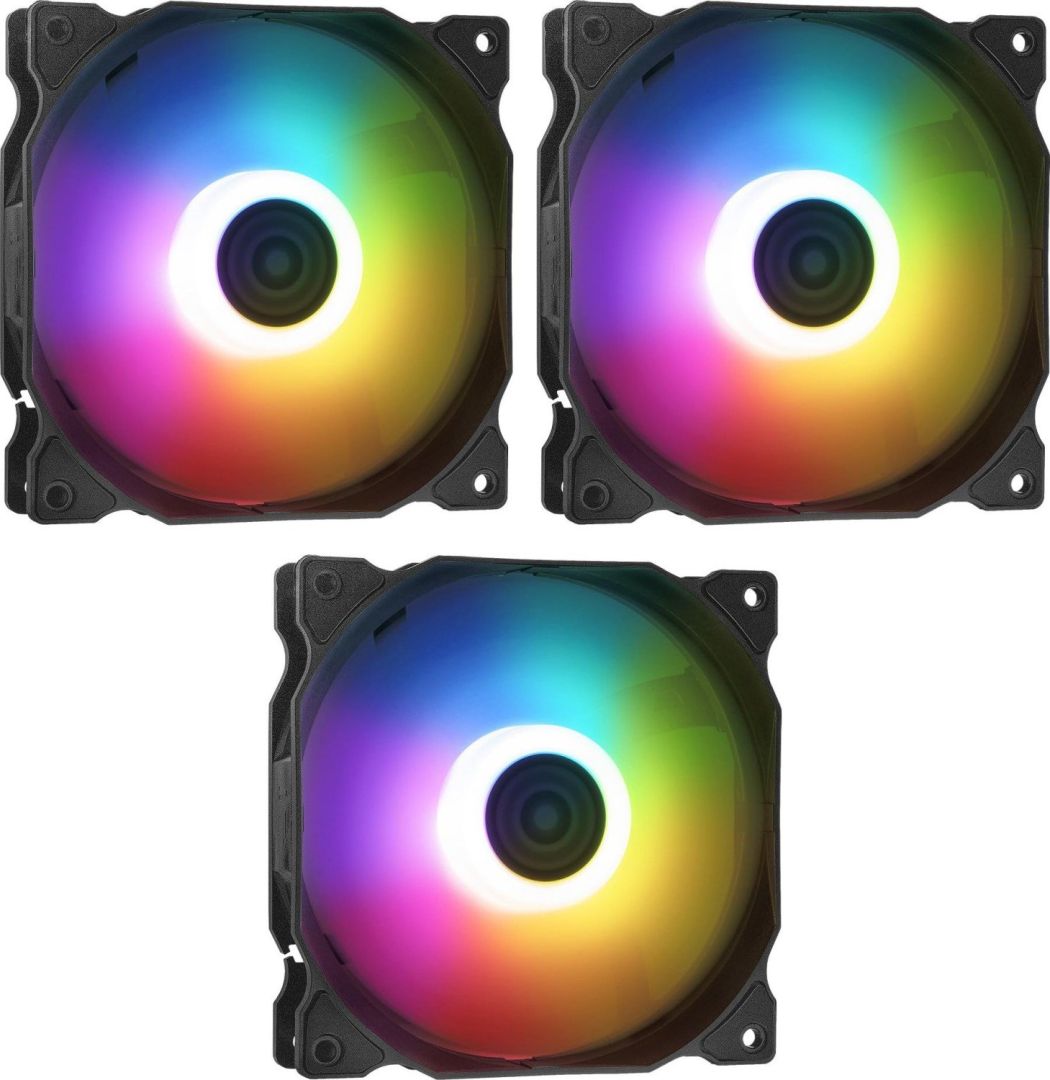 A-Data XPG Vento R 120 ARGB Black (3pack)
