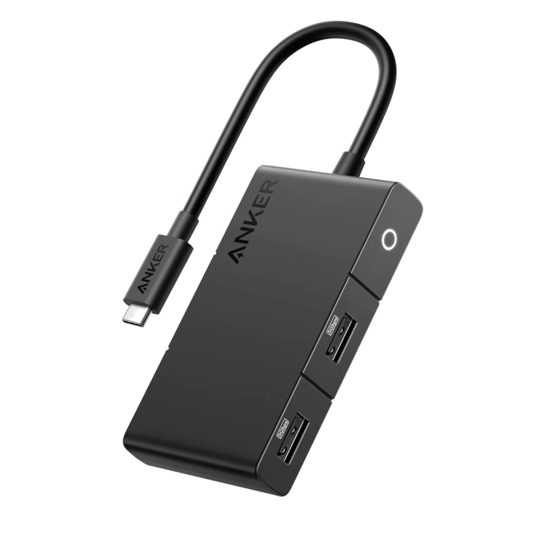 ANKER 332 USB-C Hub (5-in-1) 4K Black