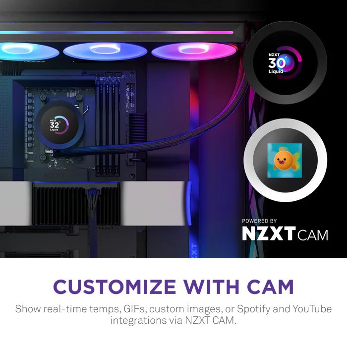 NZXT Kraken Plus 360 RGB Black