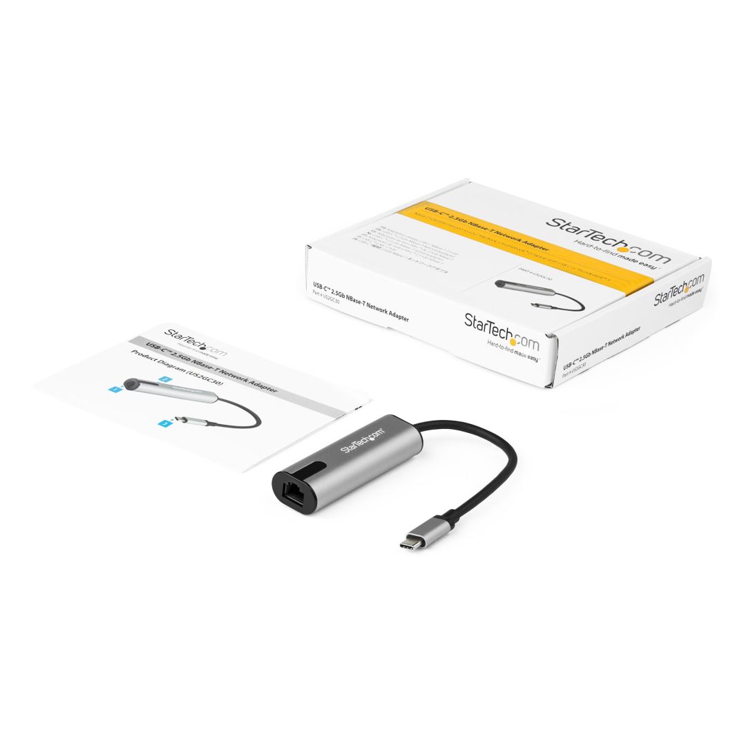 Startech 2.5GbE USB C to Ethernet Adapter