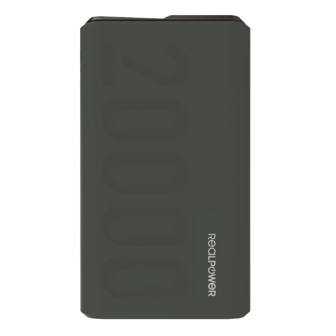 Realpower PB-20000 PD+ 20000mAh PowerBank Midnight Green