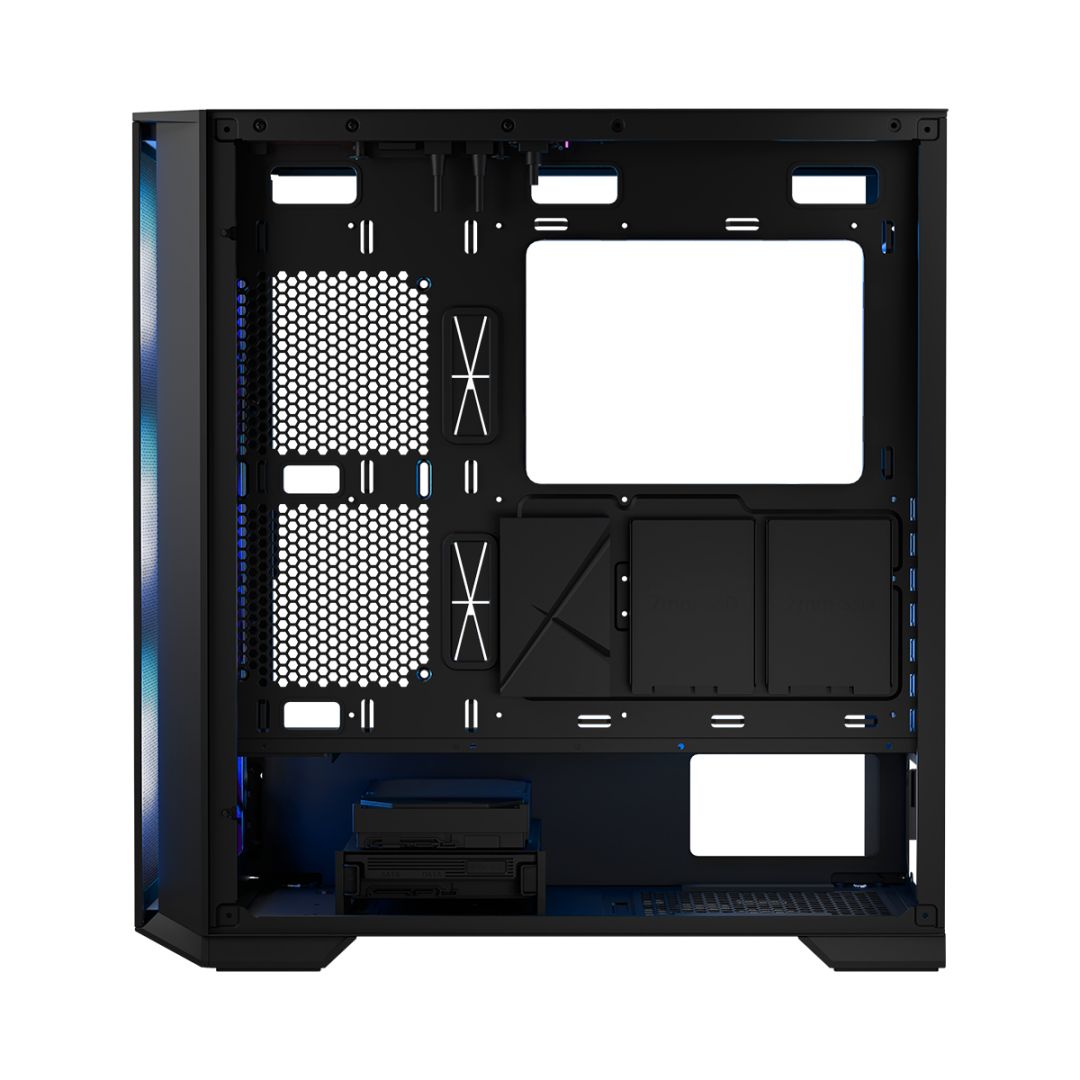 Modecom Horizon ARGB Flow Tempered Glass Black