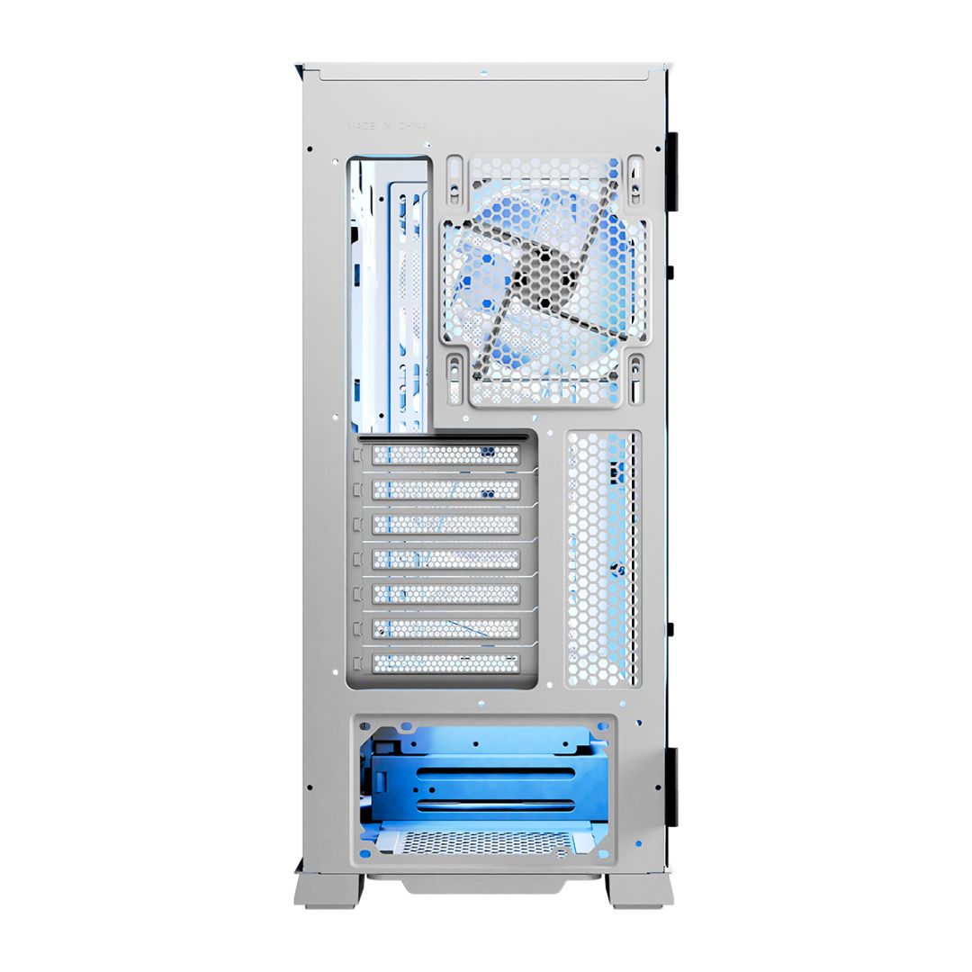 Modecom Horizon ARGB Flow Tempered Glass White