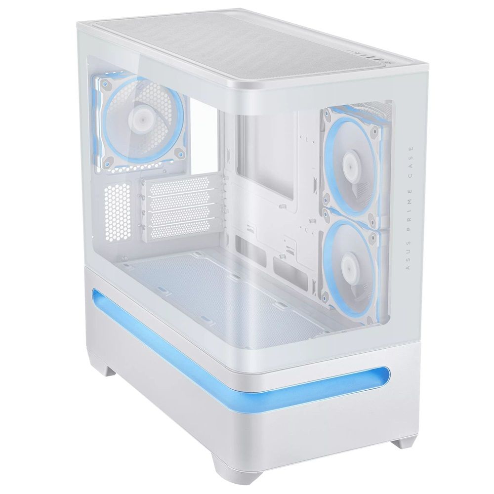 Asus Prime AP202 ARGB Tempered Glass White