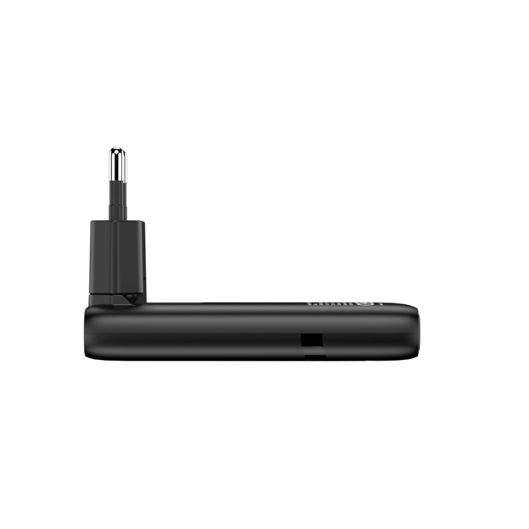 Verbatim Fold 'n' Go GaN Charger 65W 2-Port EU Plug Black