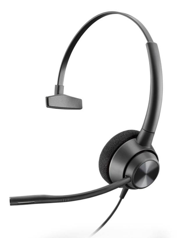Poly Plantronics EncorePro 310 USB-A Headset Black