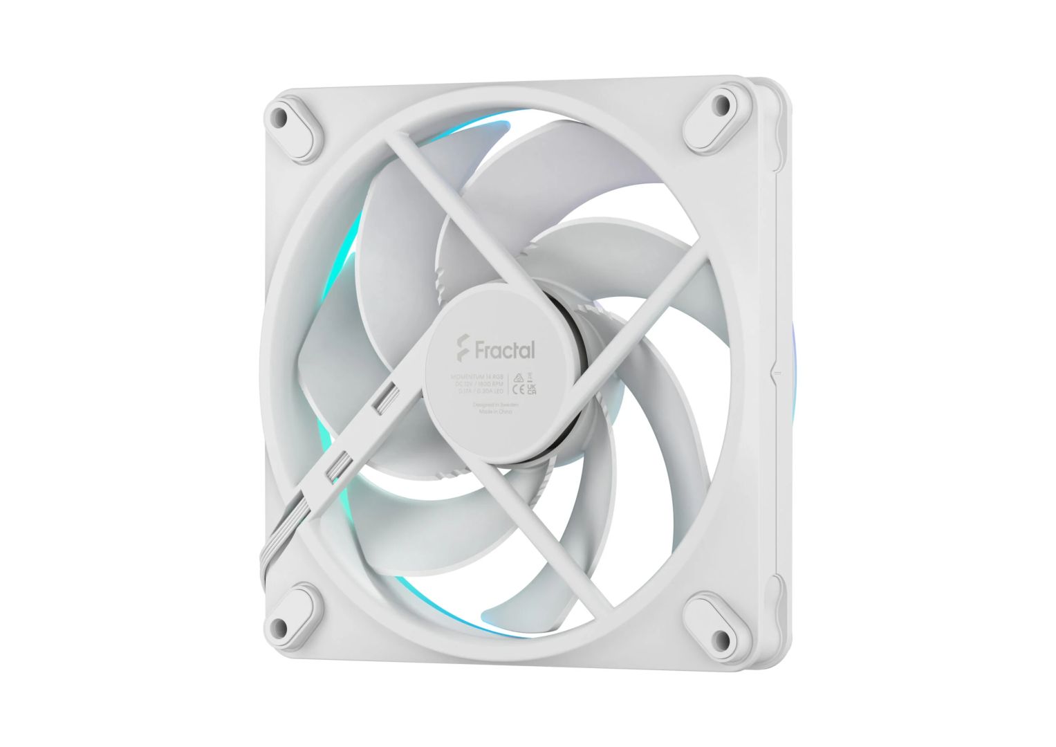 Fractal Design Momentum 14 RGB White
