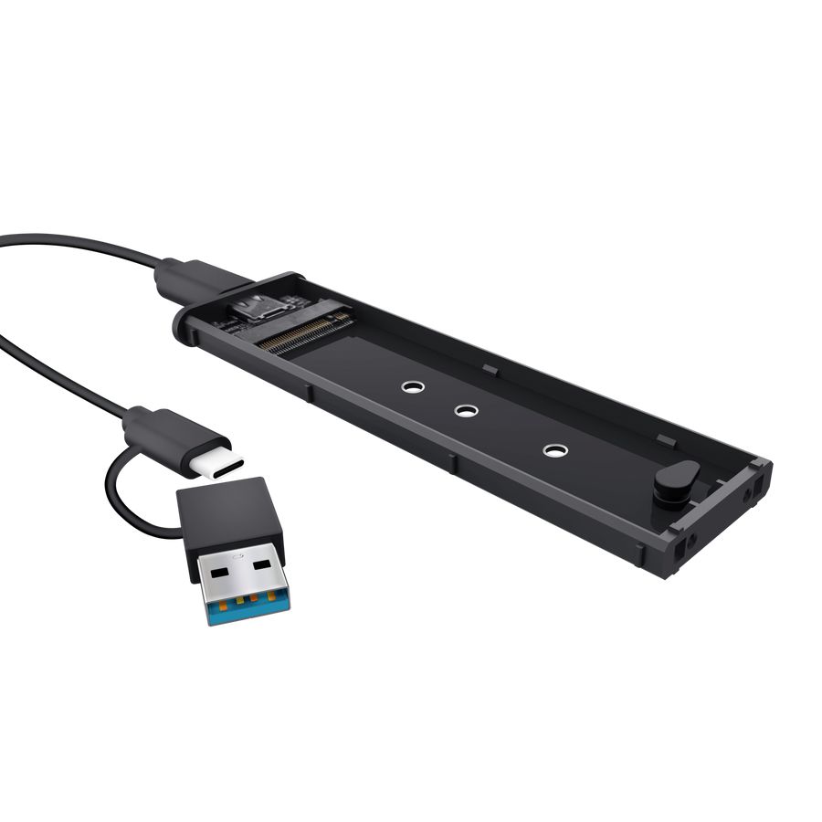 Trust USB-C M.2 SSD Enclosure Black