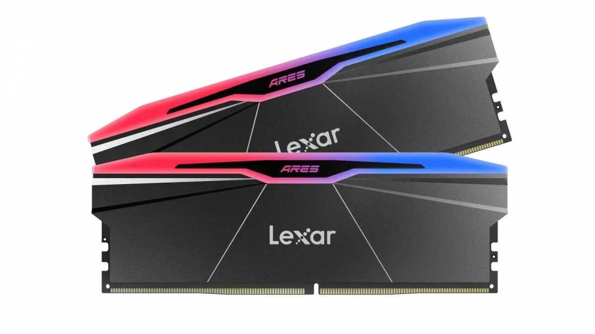 Lexar 48GB DDR5 7600MHz Kit(2x24GB) Ares RGB Black