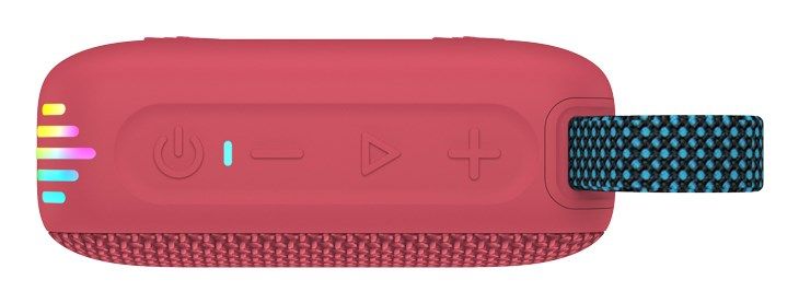 Kenwood AS-60BT-V Bluetooth Speaker Red