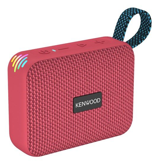 Kenwood AS-60BT-V Bluetooth Speaker Red