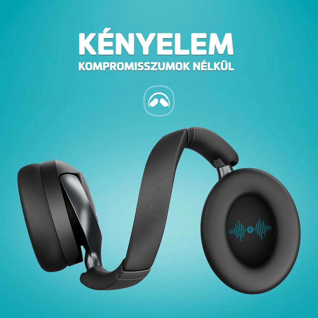 Lamax HighComfort2 ANC Bluetooth Headset Black