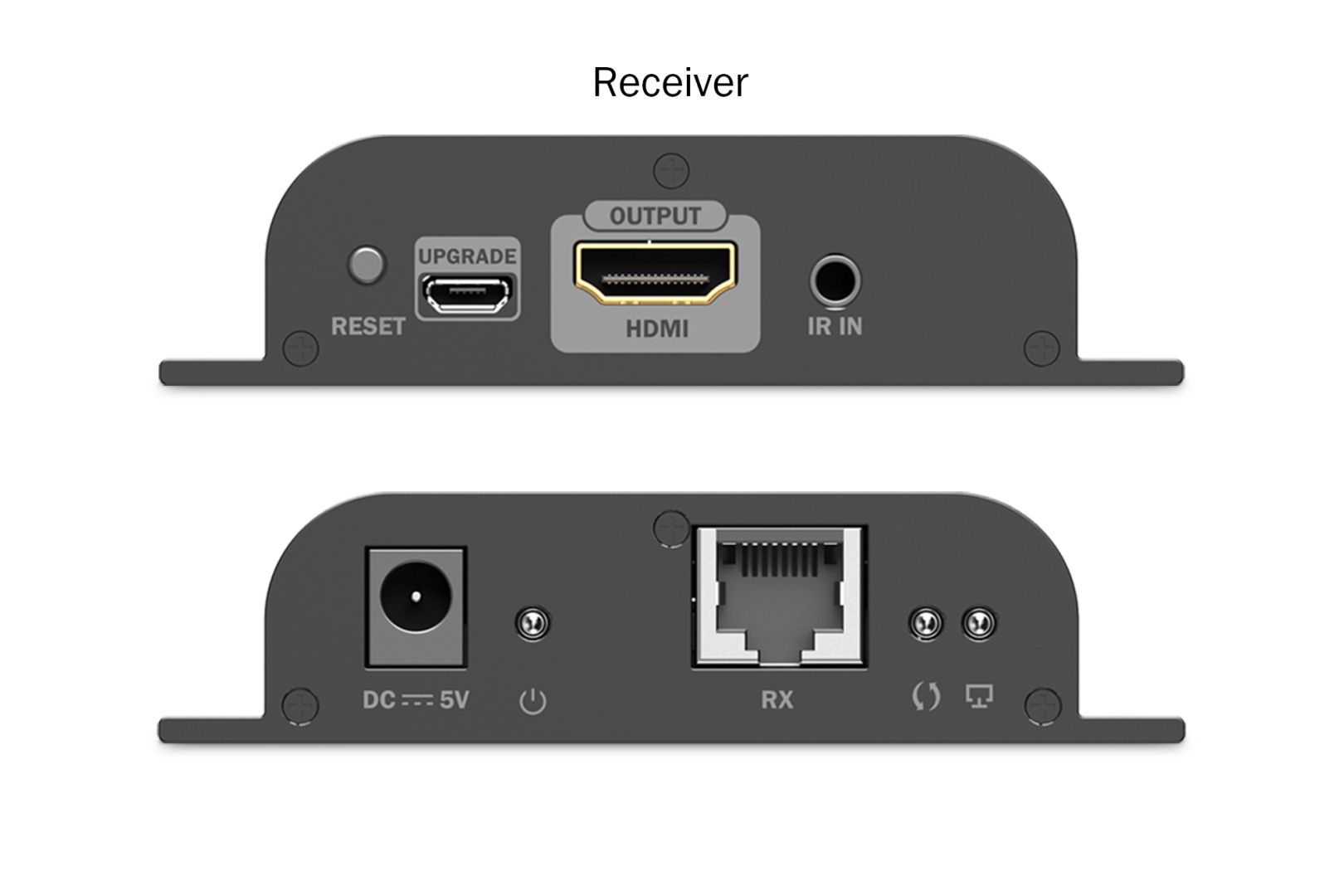 Digitus HDMI IP Extender Set 4K/60Hz Black