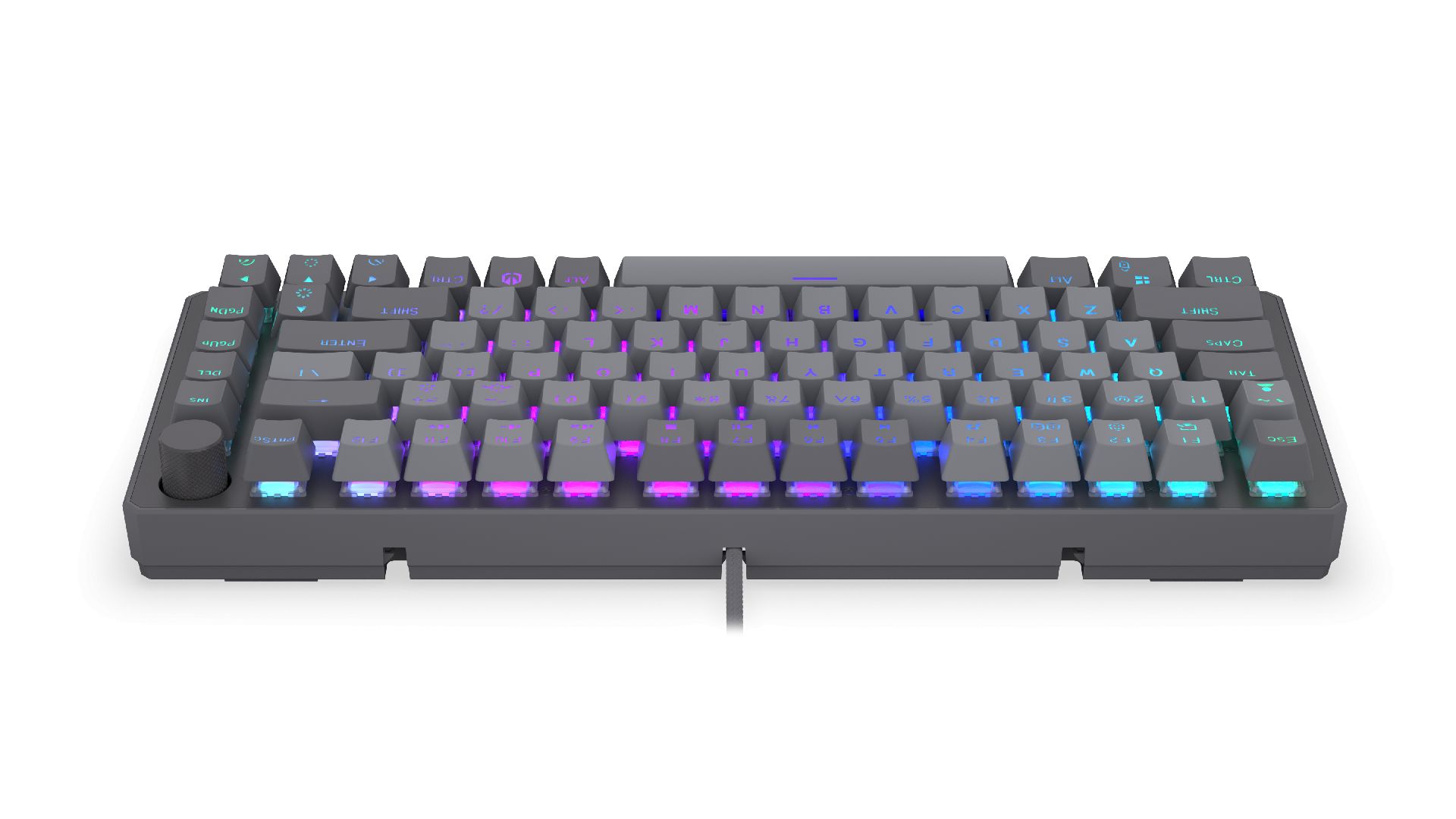 Endorfy Thock V2 75% Red Switch Mechanical Keyboard Grey US