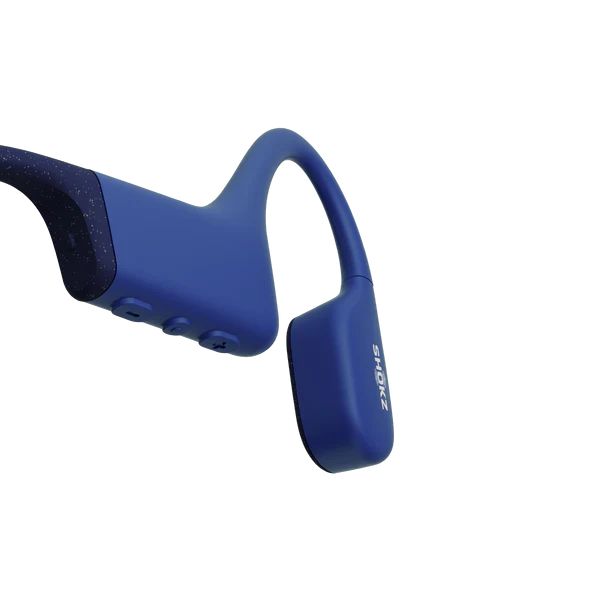 Shokz OpenSwim Bone Conduction Open-Ear MP3 Swimming Bluetooth Earphones Blue