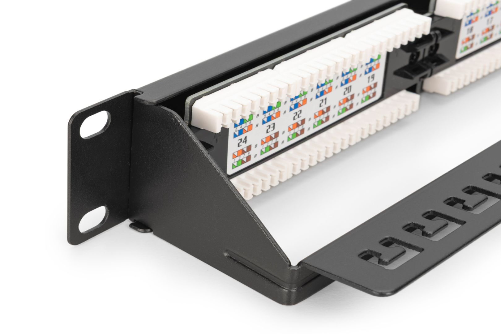 Digitus 24-port Patch Panel 1U Black