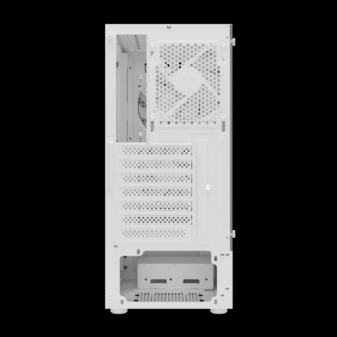Gamdias Aura GC7 ARGB Tempered Glass White