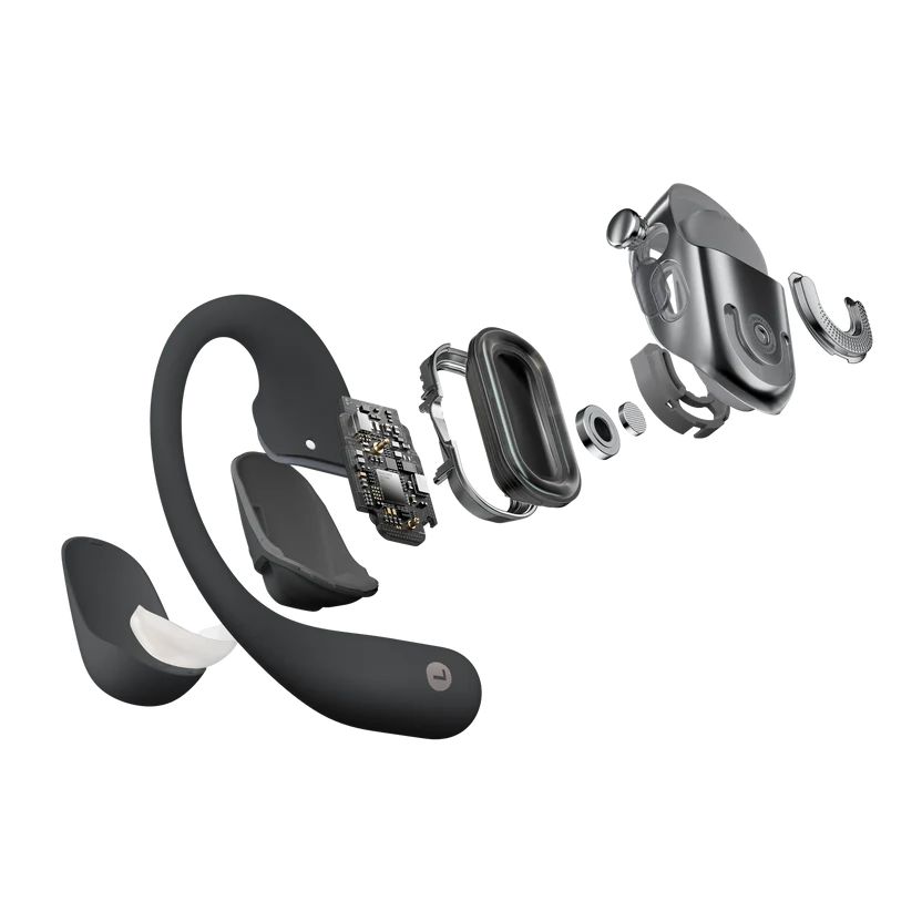 Shokz OpenFit 2 + TWS Bluetooth Headset Black