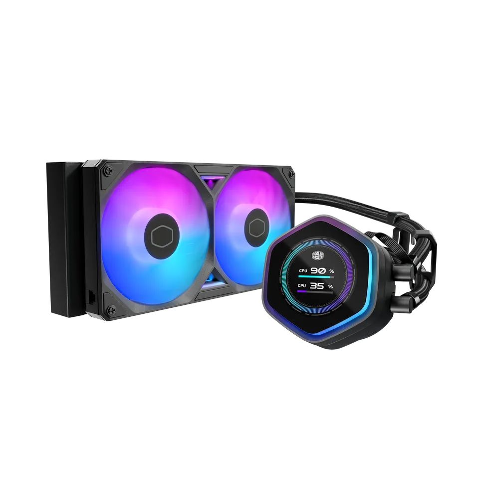 Cooler Master MasterLiquid 240 Atmos II LCD ARGB Black