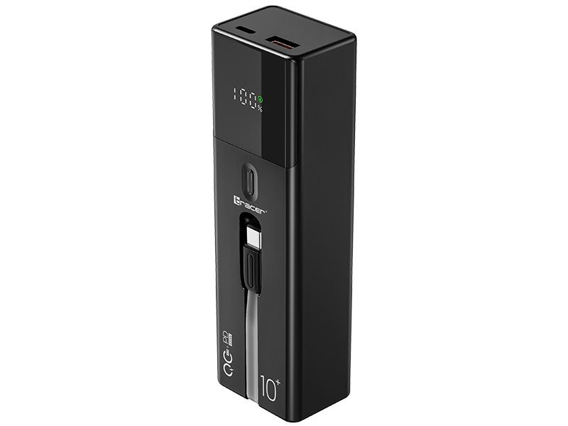 Tracer Quant 10000mAh PowerBank Black
