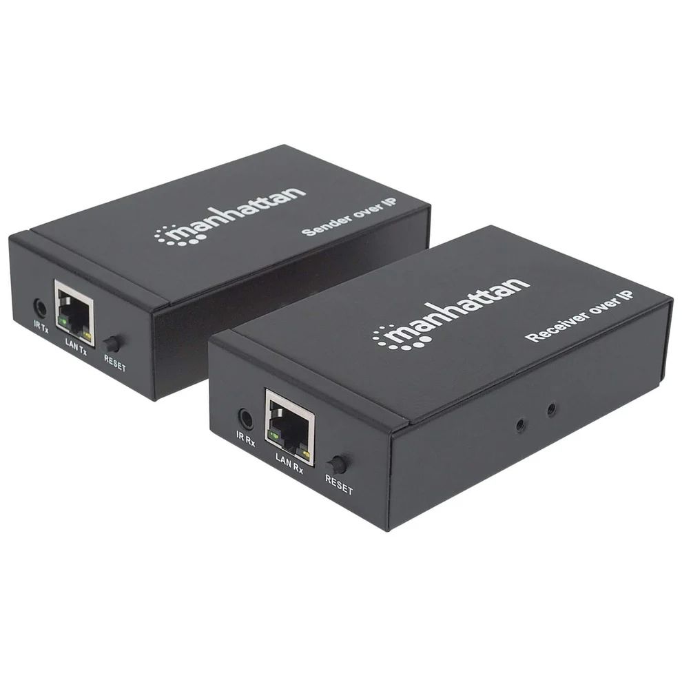 Manhattan 1080p HDMI over IP Extender Splitter Kit Black