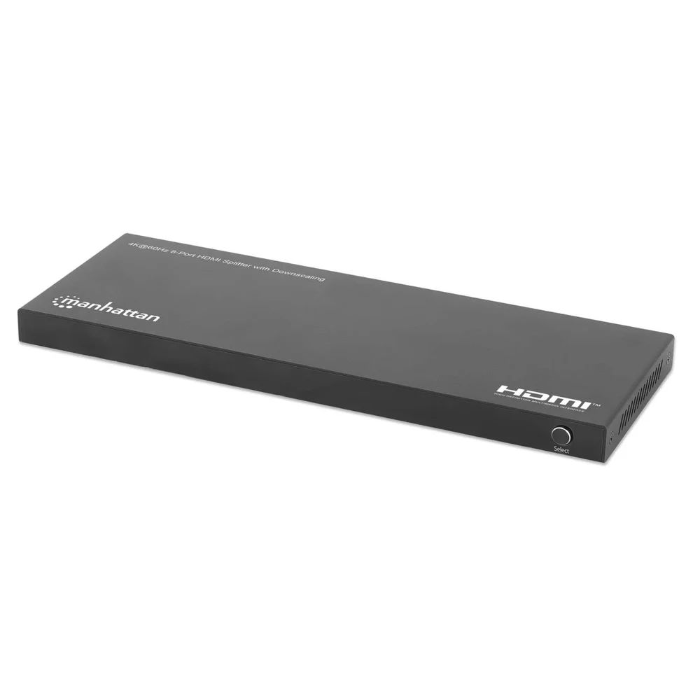 Manhattan 4K 60Hz 8-Port HDMI Splitter with Downscaling