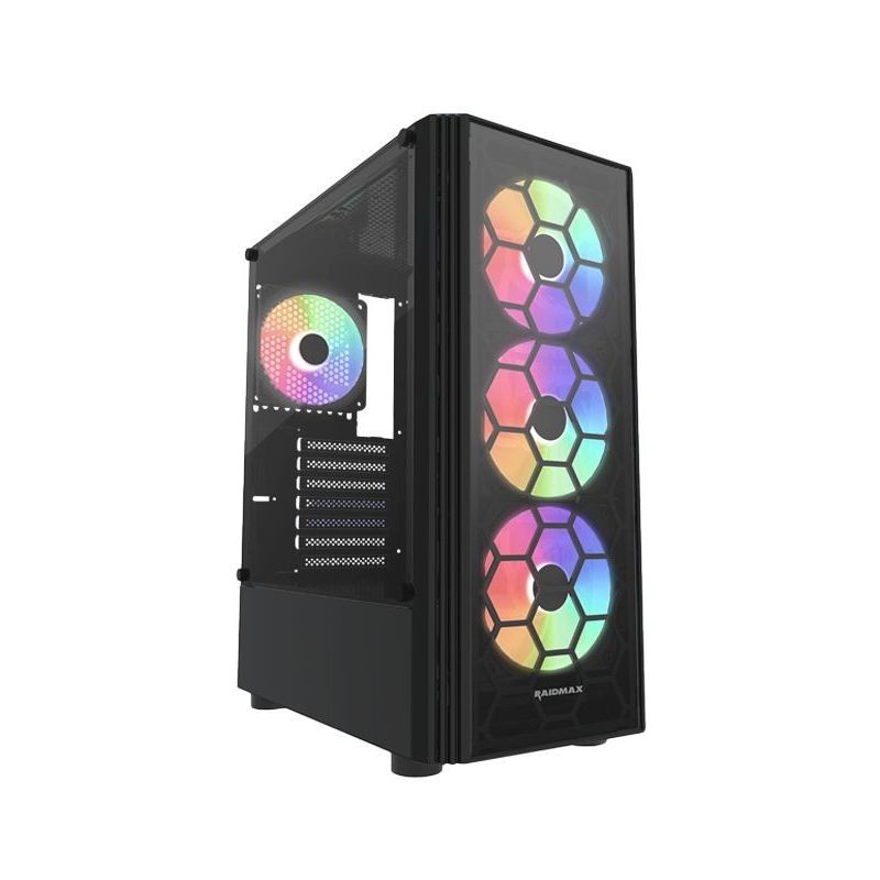 RaidMax V152 Tempered Glass White