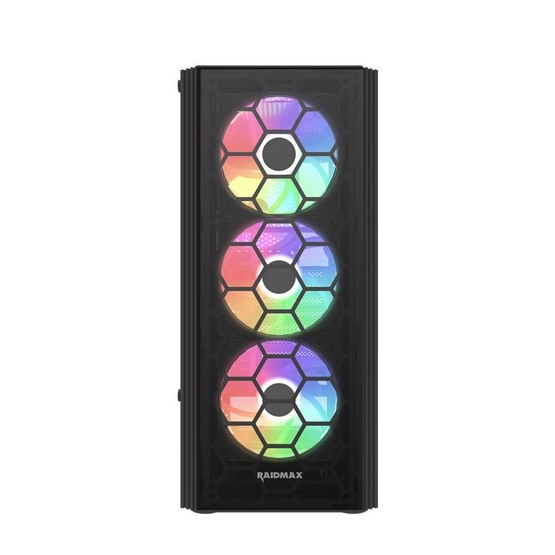 RaidMax V152 Tempered Glass White