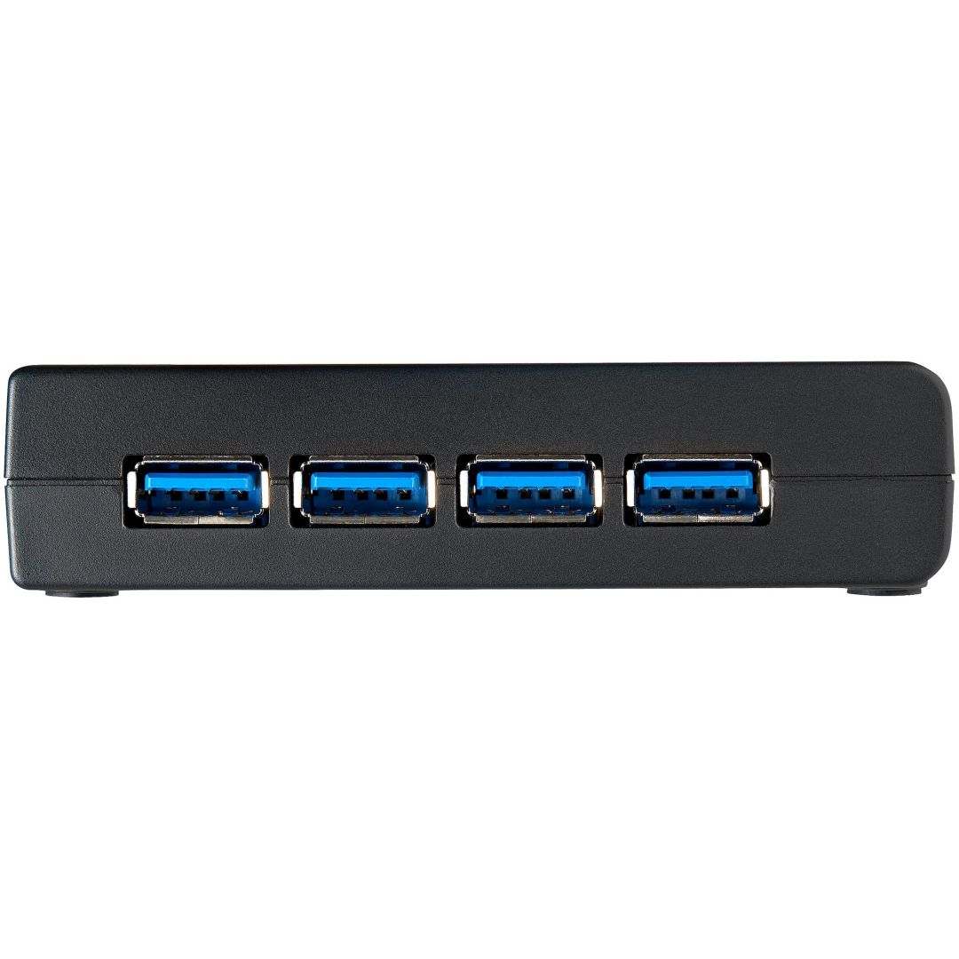 Startech 4-portos USB3.0 HUB Black
