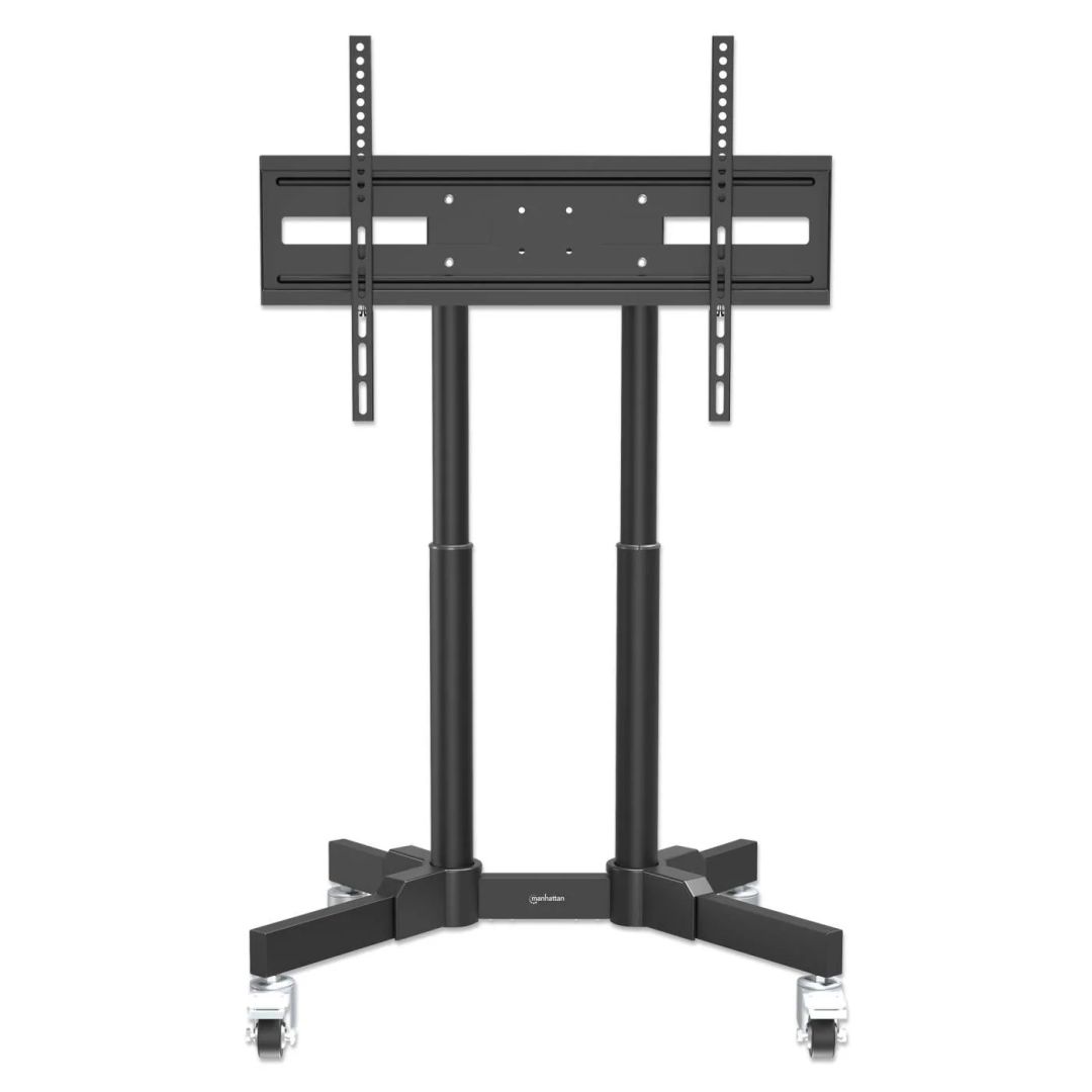 Manhattan Compact Height-Adjustable TV Cart 23