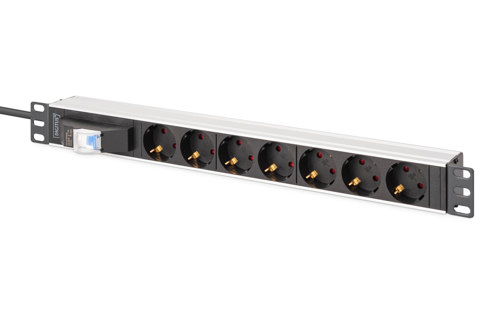 Digitus DN-95439 Túlfeszültségvédő 7DIN 2m Black