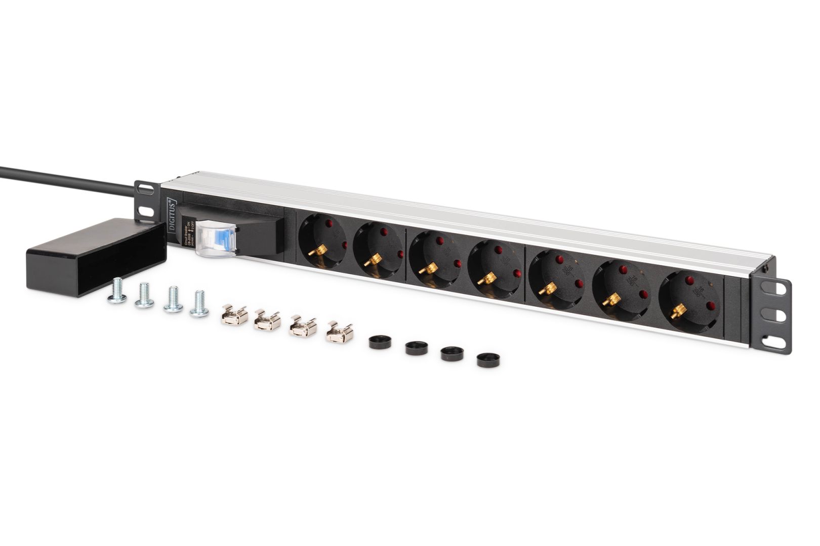 Digitus DN-95439 Túlfeszültségvédő 7DIN 2m Black