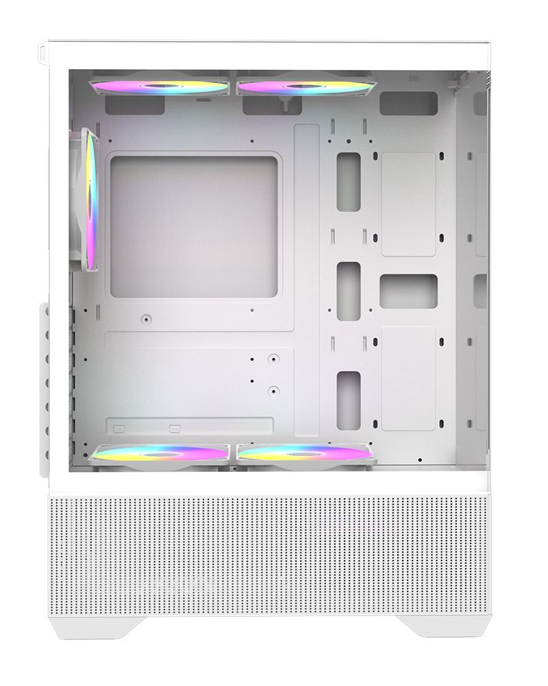 RaidMax i802 Tempered Glass White