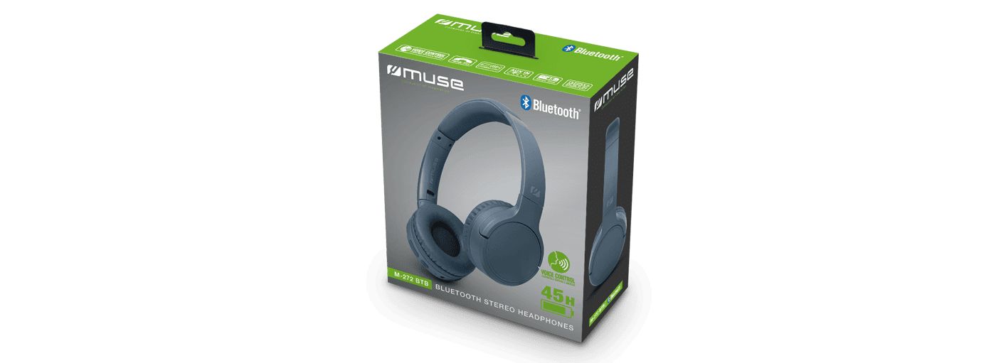 Muse M-272 BT Bluetooth Headset Black