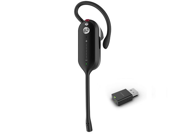 Yealink WH63 Portable UC USB-A DECT Headset Black