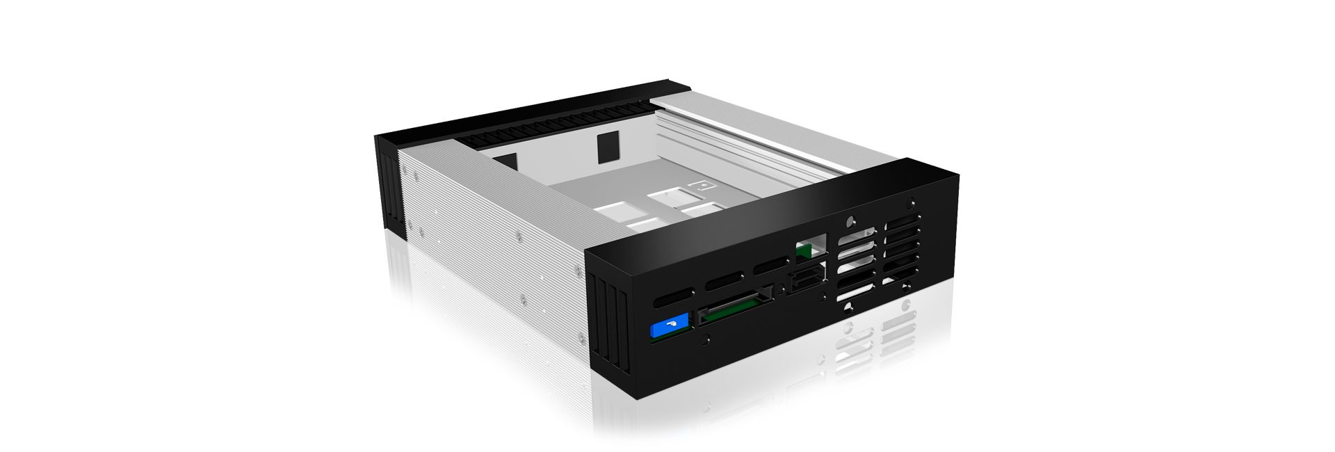 Raidsonic IcyBox IB-129SSK-B Mobile Rack for 3,5