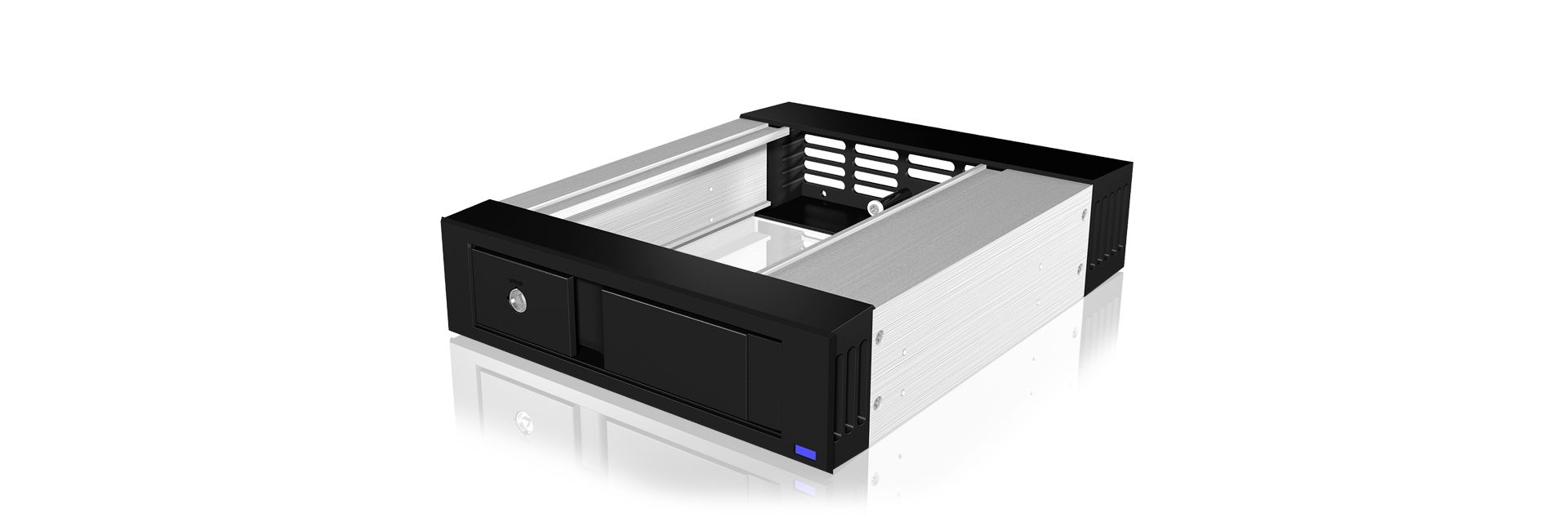 Raidsonic IcyBox IB-158SSK-B Trayless Mobil Rack for 3,5