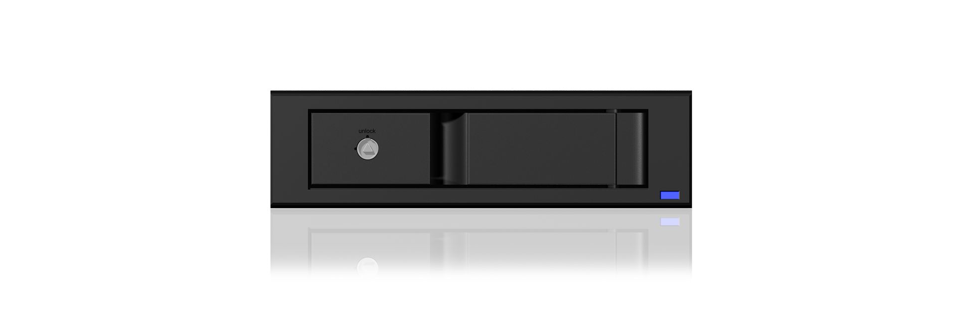 Raidsonic IcyBox IB-158SSK-B Trayless Mobil Rack for 3,5