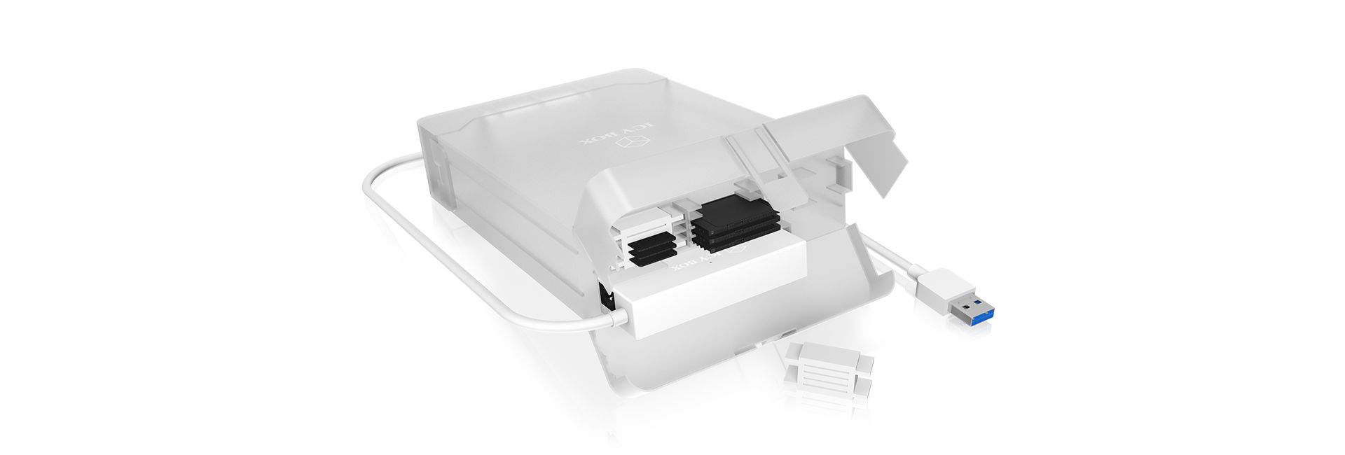 Raidsonic IcyBox IB-AC705-6G USB 3.0 enclosure for a 3.5