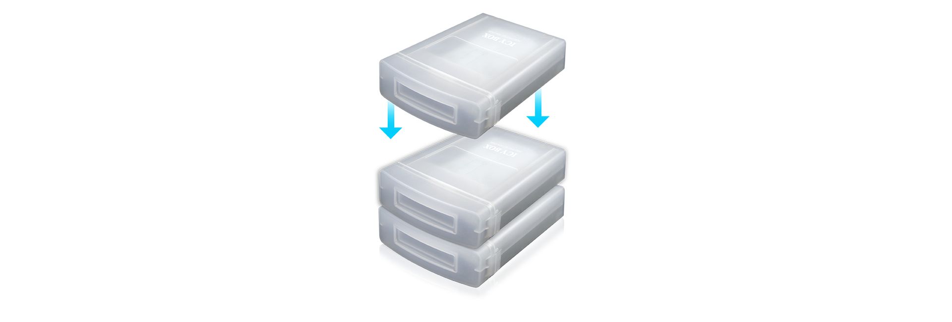 Raidsonic IcyBox AC602a Protection box for 3.5