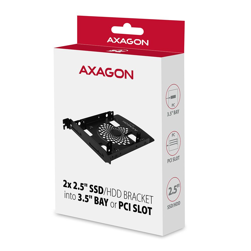 AXAGON RHD-P25 2x2.5