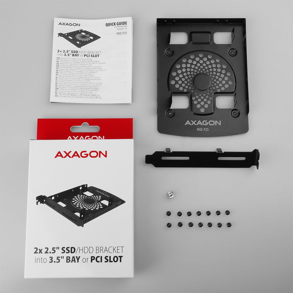 AXAGON RHD-P25 2x2.5