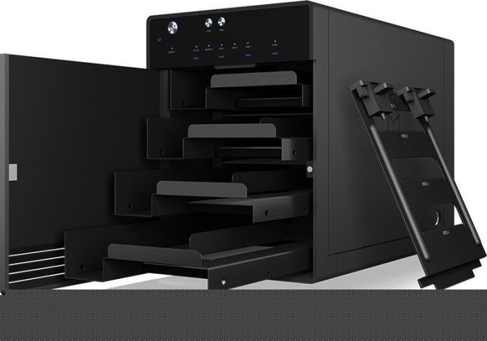 Raidsonic IcyBox IB-3740-C31 USB 3.1 (Gen 2) Type-C Single Enclosure for 4x HDD/SSD Black