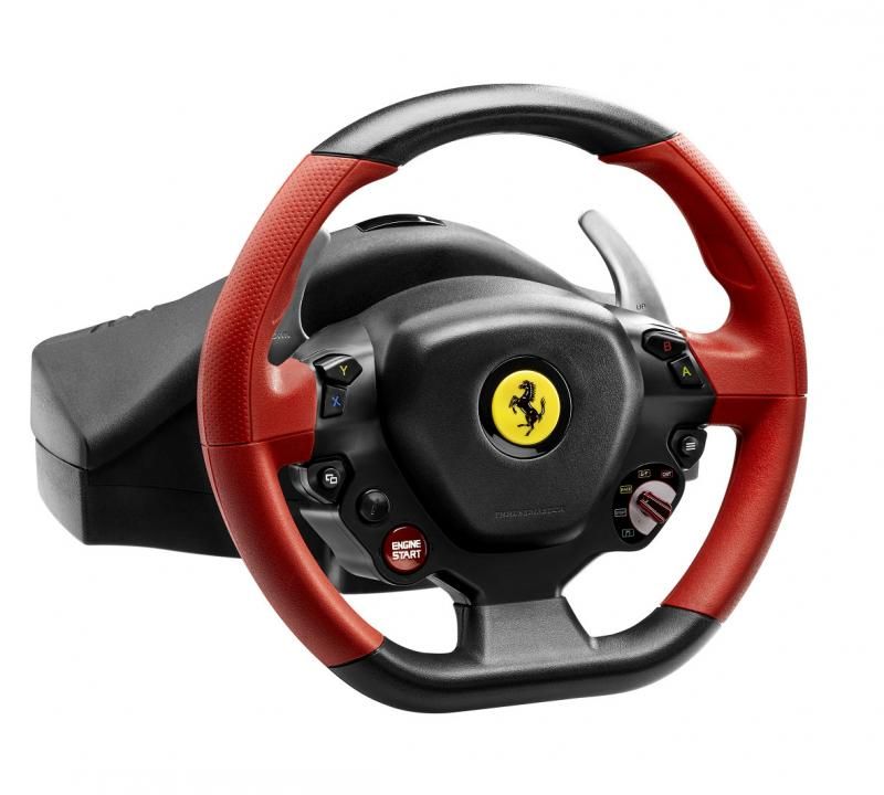 Thrustmaster Ferrari 458 Spider Racing USB Kormány Black/Red