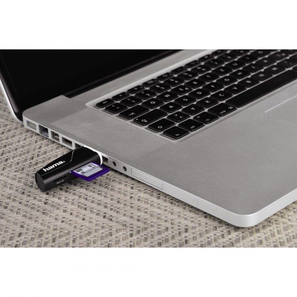 Hama USB2.0 SDXC Card Reader Black